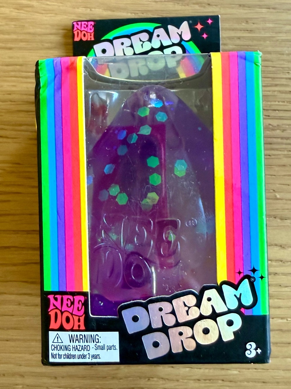 NeeDoh- Dream Drop Purple Squishy 💜💧 NWT
